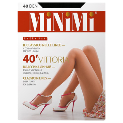 Колготки MINIMI Mini vittoria 40 nero женские р5