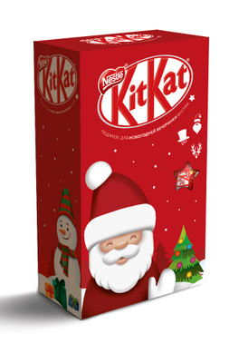 Подарочный набор KitKat Подарок для новогодней вечеринки, 351.5г