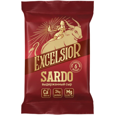Сыр Excelsior Sardo 45%, 180г