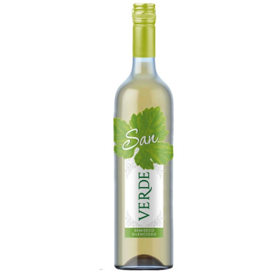 Вино San Verde ординарное полусухое белое, 750мл