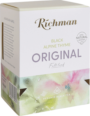Чай Richman Alpine Thyme чёрный, 20х2г
