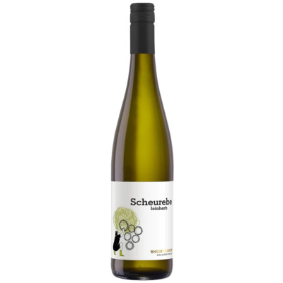 Вино Scheurebe Feinherb сортовое белое полусухое 10.5%, 750мл