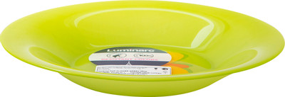 Тарелка суповая Luminarc Pop Flower Green, 23см