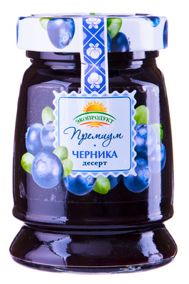 Десерт Экопродукт Премиум черника, 330г