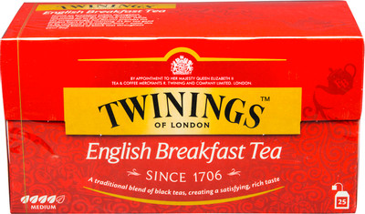 Чай Twinings Английский завтрак чёрный в пакетиках, 25х2г