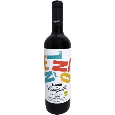 Вино Faustino Эль Нино де Кампильо Темпранильо красное сухое 13.5%, 750мл