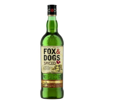 Настойка Fox & Dogs Спайсд на основе виски полусладкая 35%, 700мл