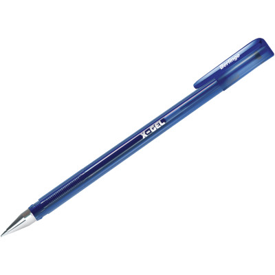 Ручка Berlingo X-Gel гелевая синяя 0,5мм, 2шт