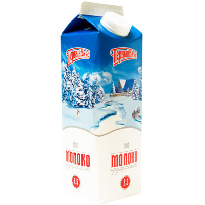 Молоко Первый Вкус Российское пастеризованное 2.5%, 1л