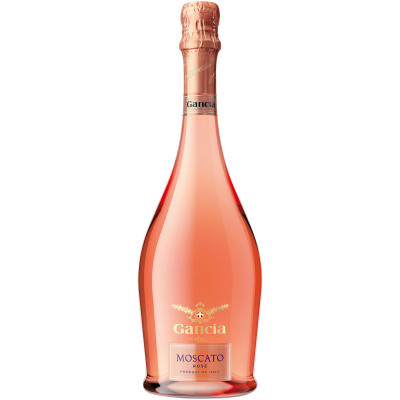 Вино игристое Gancia Москато Розе розовое сладкое 7%, 750мл