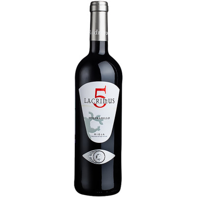 Вино Lacrimus 5 Темпранильо красное сухое 13.5%, 750мл