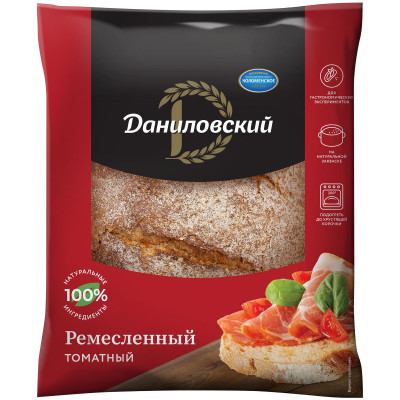 Хлеб Даниловский Ремесленный томатный ржано-пшеничный, 360г