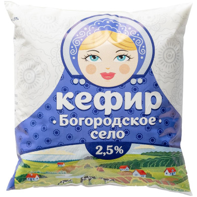 Кефир Богородское Село 2.5%, 500мл