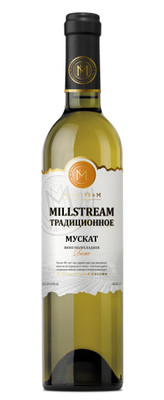 Вино Millstream Традиционное Мускат белое полусладкое, 700мл