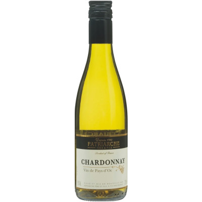 Вино Patriarche Chardonnay белое сухое 13%, 187мл