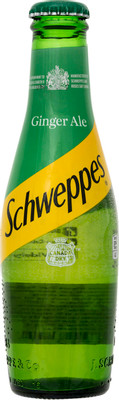 Напиток безалкогольный Schweppes Джинджер эль, 200мл