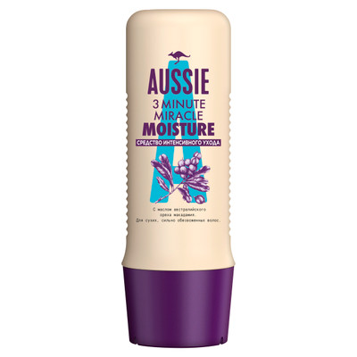 Средство для волос Aussie 3 Minute Miracle Moisture, 250мл