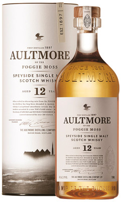 Виски Aultmore 12-летний 46% в подарочной упаковке, 700мл
