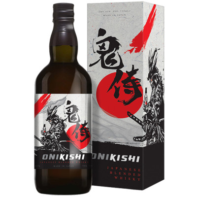 Виски Onikishi японский купажированный 43%, 700мл