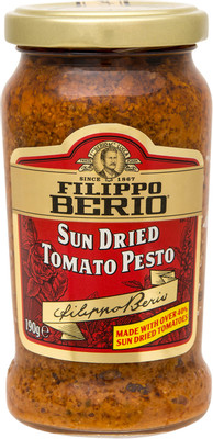 Соус Filippo Berio Песто c томатами, 190мл
