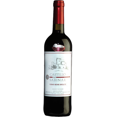 Вино Castillo Del Sabinar красное полусладкое 12%, 750мл