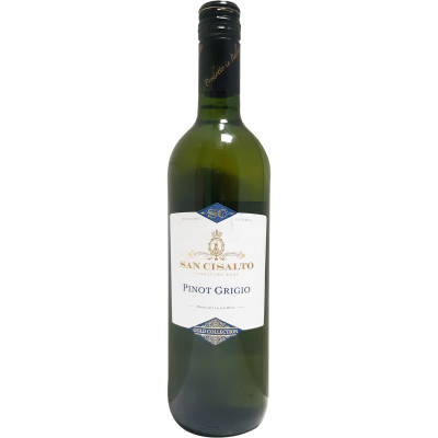 Вино San Cisalto Пино Гриджио белое сухое 12%, 750мл