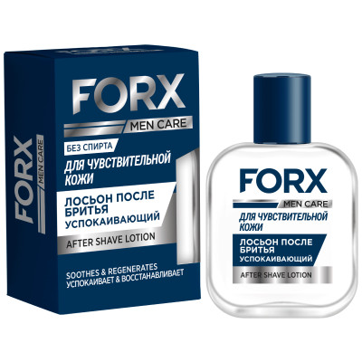 Лосьон после бритья Forx Men Care Sensitive Skin для чувствительной кожи, 100мл