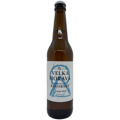 Пиво светлое Velka Morava Моравский Класс Баварское фильтрованное 4.6%, 500мл