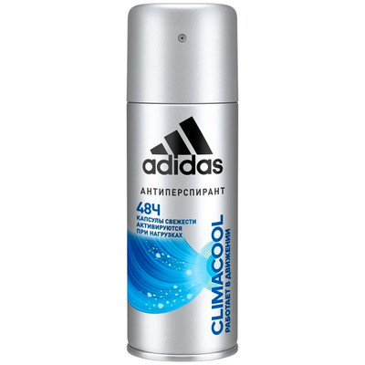 Антиперспирант Adidas Climacool 48 часов мужской спрей, 150мл