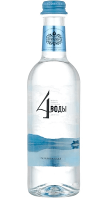 Вода Абрау-Дюрсо 4 воды артезианская питьевая газированная, 375мл