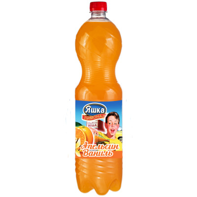Напиток безалкогольный Яшка апельсин-ваниль сильногазированный, 1.5л