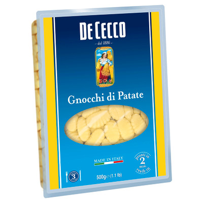 Клецки картофельные De Cecco Gnocchi Di Patate сухие, 500г