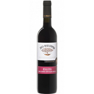 Вино Fanagoria столовое красное полусладкое, 700мл