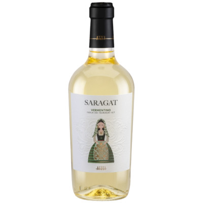 Вино Atzei Saragat Vermentino Isola dei Nuraghi Saragat белое сухое 13%, 750мл