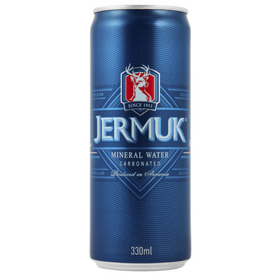 Вода Jermuk минеральная природная питьевая лечебно-столовая газированная, 330мл