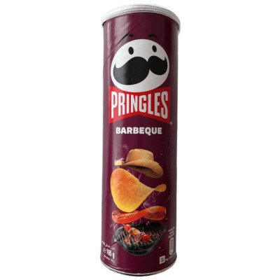 Чипсы Pringles картофельные со вкусом барбекю, 165г