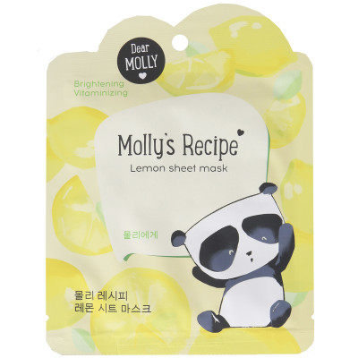 Тканевая маска Рецепты Молли Лимон