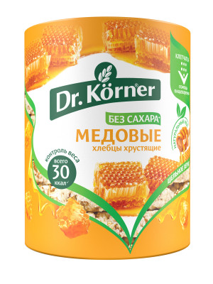 Хлебцы Dr.Korner Злаковый коктейль медовые, 100г