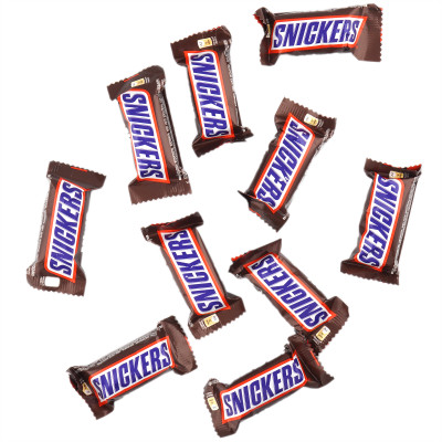 Батончик шоколадный Snickers Minis
