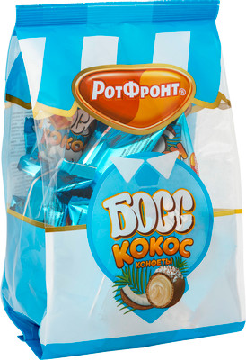 Конфеты Рот Фронт Босс Кокос со вкусом кокоса, 200г
