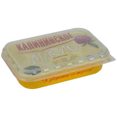 Масло Калининское сладко-сливочное 72.5%, 200г