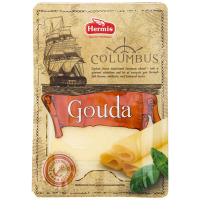 Сыр Columbus Гауда 45%, 300г