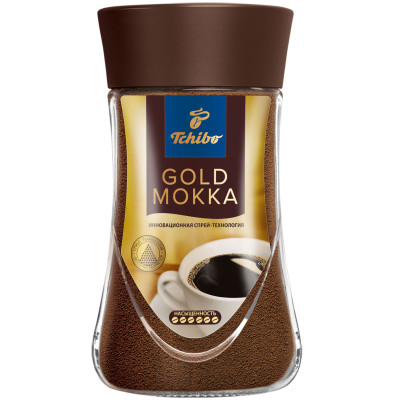 Кофе Tchibo Gold Mокка растворимый, 95г