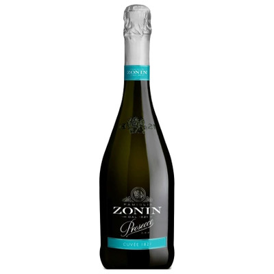 Вино Zonin Просекко белое брют в подарочной упаковке, 0.75л