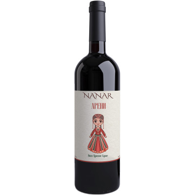 Вино Нанар Арени красное сухое, 750мл