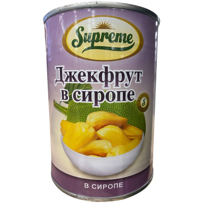 Джекфрут Supreme в лёгком сиропе консервированный, 565г