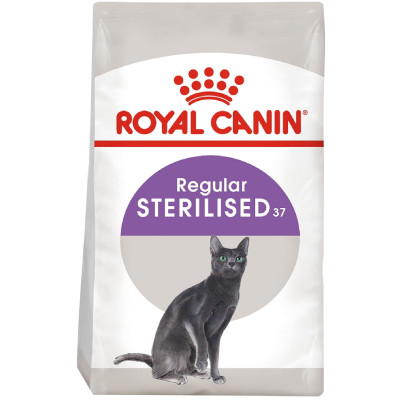 Сухой корм Royal Canin Sterilised 37 с птицей для стерилизованных кошек, 400г