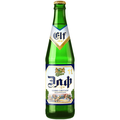 Пиво Bavaria Элф светлое фильтрованное 4%, 500мл