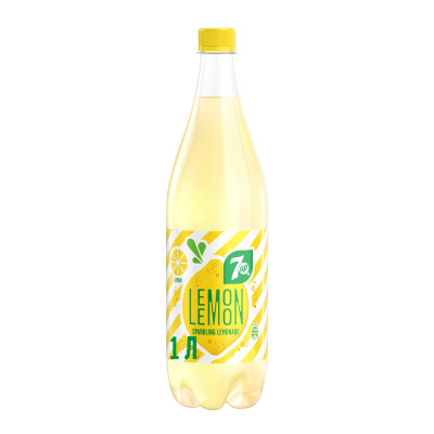 Напиток газированный 7UP Lemon Lemon Лимон, 1л