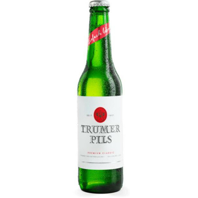 Пиво Trumer Pils светлое стеклянная бутылка, 330мл
